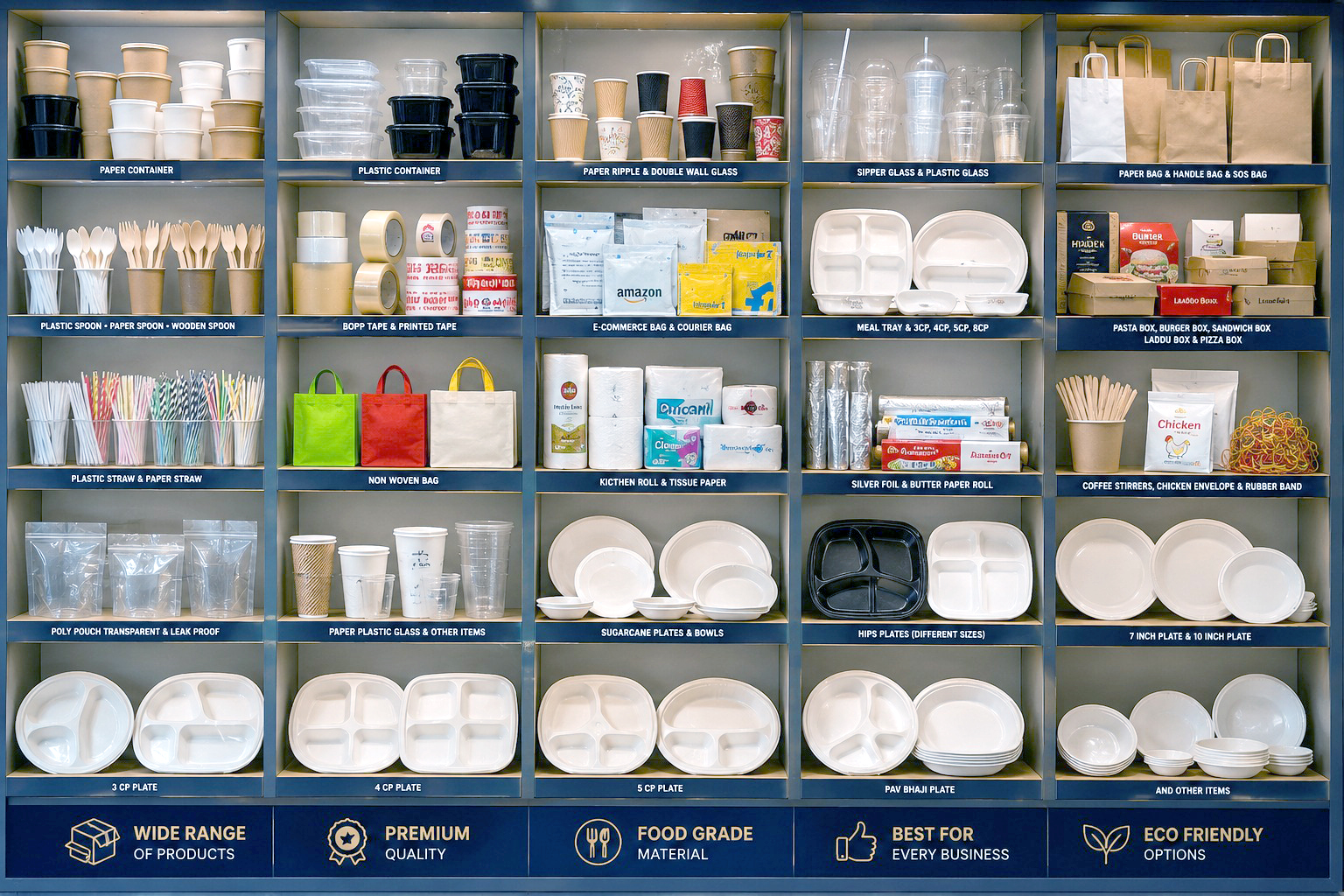 HORECA Disposable Products Manufacturing Facility in Rohini, Delhi